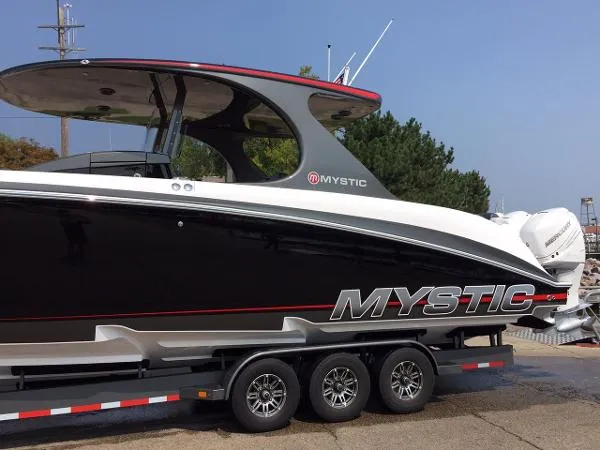 Slide: The Image of Mystic Powerboats M4200 2016 - 2
