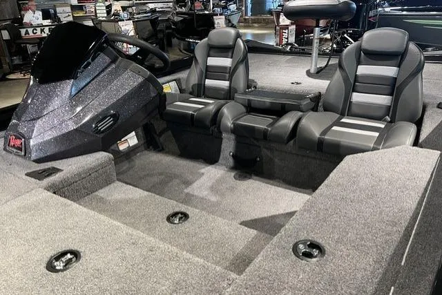 Slide: The Image of 2026 Ranger RT178 boat interior with sleek seating and modern dashboard design. - 3