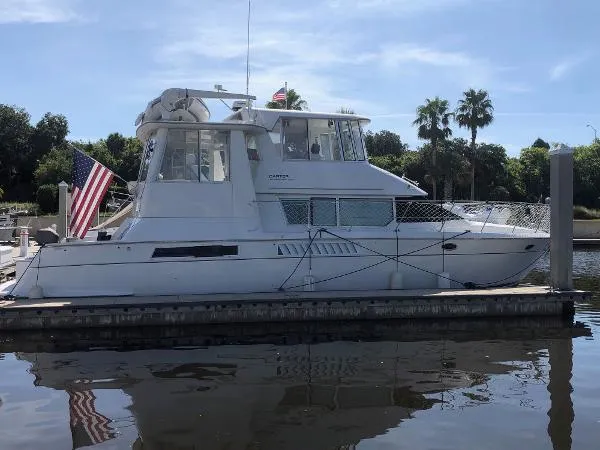 Slide: The Image of Carver Yachts 500 Cockpit Motor Yacht 1997 - 0