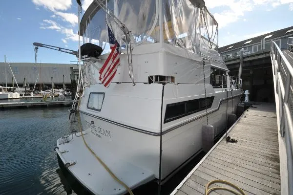 Slide: The Image of Carver Yachts AFT CABIN 38 1991 - 9