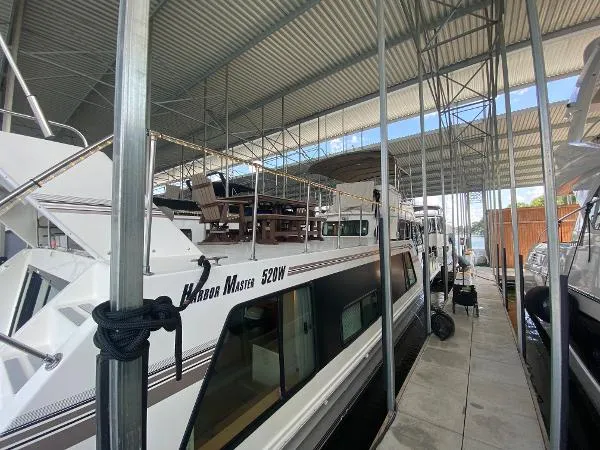 Slide: The Image of Harbor Master 52 Pilot House Wide Body River Yacht 2002 - 7