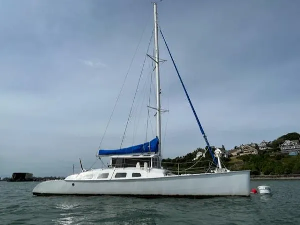 Slide: The Image of Outremer Catamaran 1987 - 4
