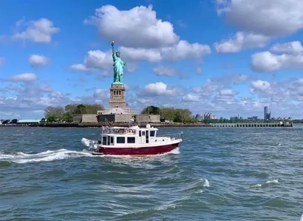 Slide: The Image of American Tug "34" Pilothouse Trawler 2011 - 1