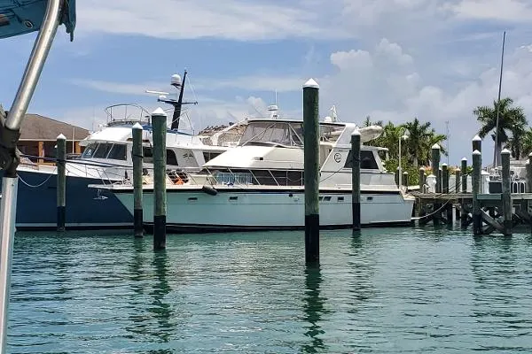 Slide: The Image of Hatteras 52 Cockpit Motor Yacht 1991 - 2