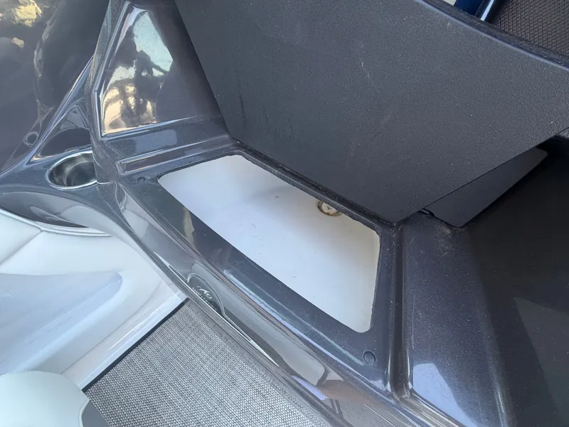 Slide: The Image of Interior of a 2019 Monterey 224FS boat. - 28