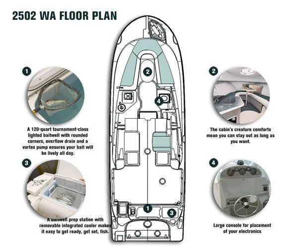 Slide: The Image of Trophy 2502 Walkaround 2005 - 1