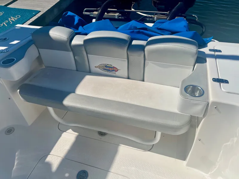 Slide: The Image of Boat bench seat with cup holder, Concept 27 model 2006. - 17