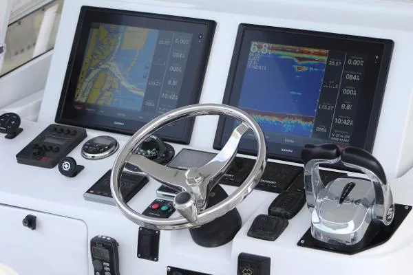 Slide: The Image of Intrepid 390 Sport Yacht 2008 - 9