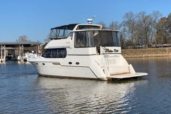 Slide: The Image of Carver Yachts 406 Aft Cabin Motor Yacht 1999 - 4