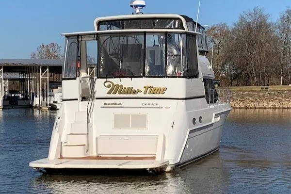 Slide: The Image of Carver Yachts 406 Aft Cabin Motor Yacht 1999 - 6