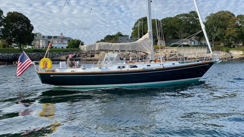 Slide: The Image of Hinckley Yachts Sou'wester 42 Sloop 1984 - 5