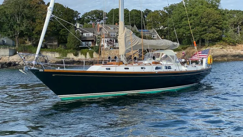 Slide: The Image of Hinckley Yachts Sou'wester 42 Sloop 1984 - 6