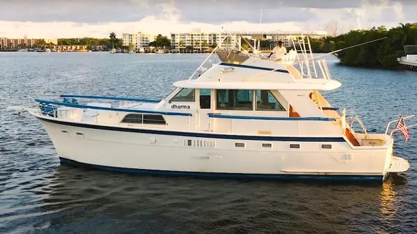 Slide: The Image of Hatteras 53 Yacht Fisherman 1978 - 0