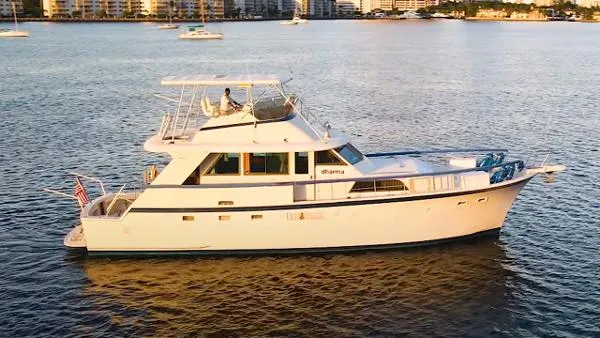 Slide: The Image of Hatteras 53 Yacht Fisherman 1978 - 1