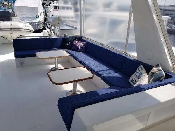 Slide: The Image of Hatteras 77 Cockpit Motor Yacht 1987 - 11