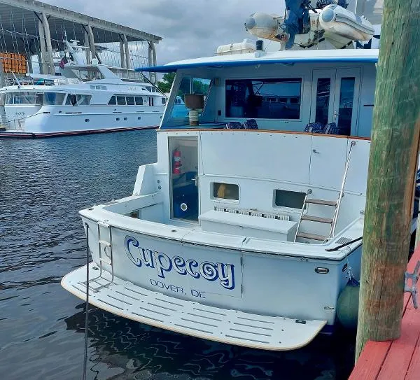 Slide: The Image of Hatteras 77 Cockpit Motor Yacht 1987 - 2