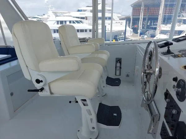 Slide: The Image of Hatteras 77 Cockpit Motor Yacht 1987 - 8