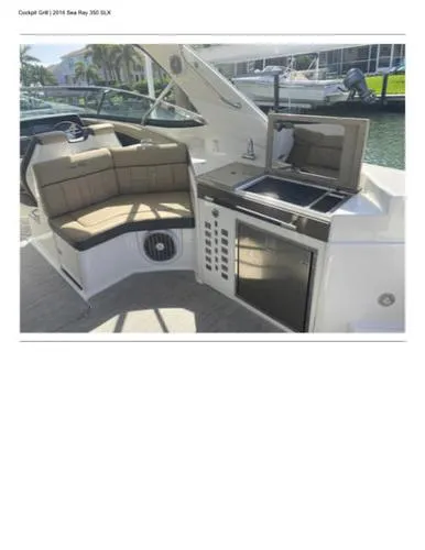 Slide: The Image of Sea Ray 350 SLX 2016 - 2