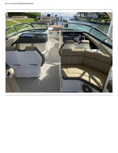 Slide: The Image of Sea Ray 350 SLX 2016 - 4