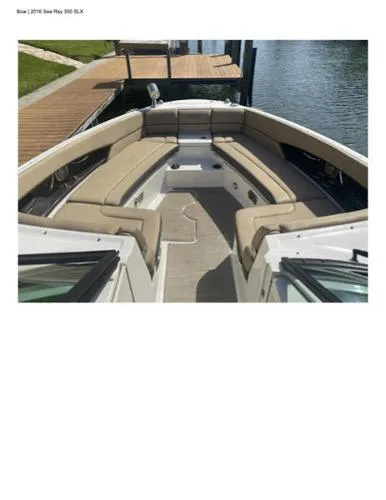 Slide: The Image of Sea Ray 350 SLX 2016 - 5