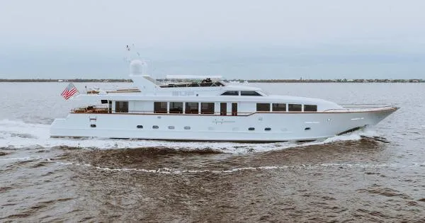Slide: The Image of Broward 118 Raised Pilothouse Motor Yacht 1995 - 1