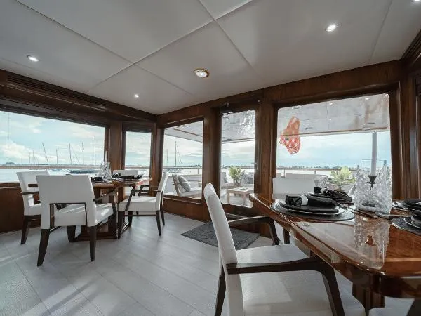 Slide: The Image of Broward 118 Raised Pilothouse Motor Yacht 1995 - 7