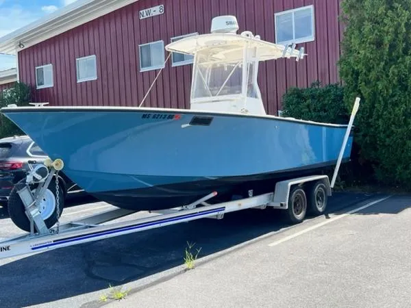 Slide: The Image of SeaCraft 23 Classic Center Console (Warranty!) 1976 - 0