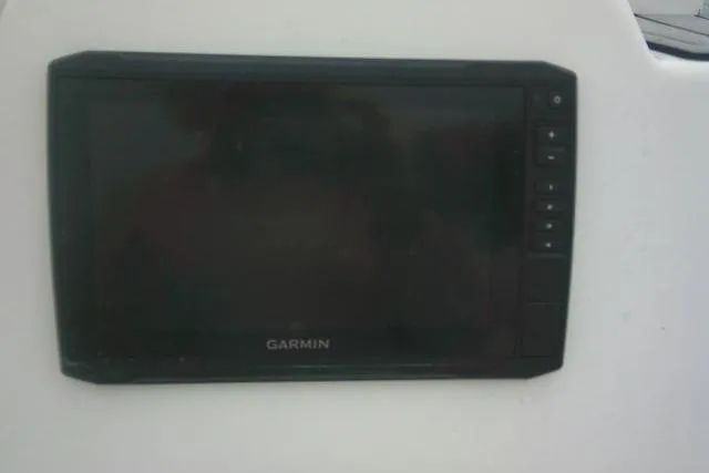 Slide: The Image of Garmin display on 2021 Tidewater 2110 Bay Max boat dashboard. - 20