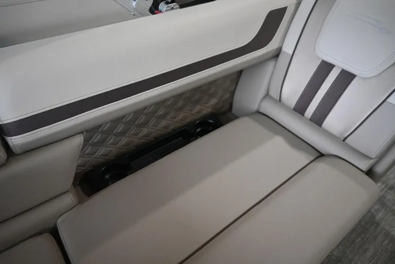 Slide: The Image of 2026 Bennington S Swingback 22 SSB interior seating with elegant upholstery and modern design. - 15