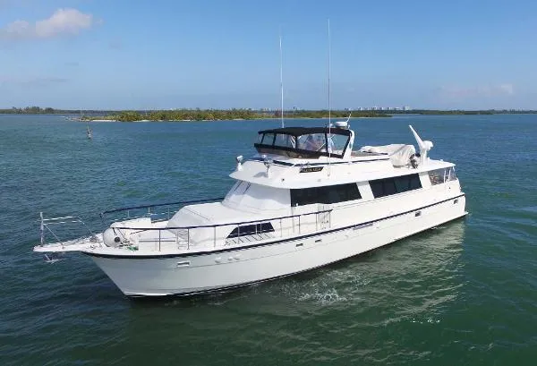 Slide: The Image of Hatteras 74 Motor Yacht 1981 - 2