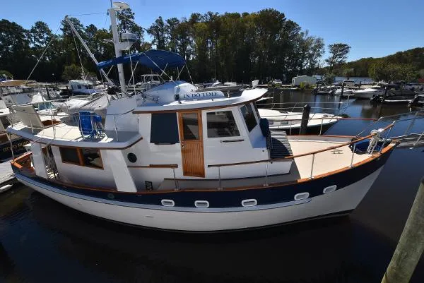 Slide: The Image of Kadey-Krogen Trawler 1983 - 0