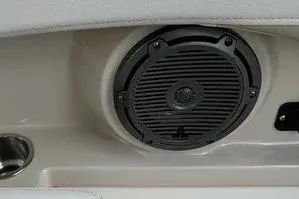 Slide: The Image of 2022 Boston Boatworks Vantage 240 speaker detail, showcasing sleek design and functionality. - 15