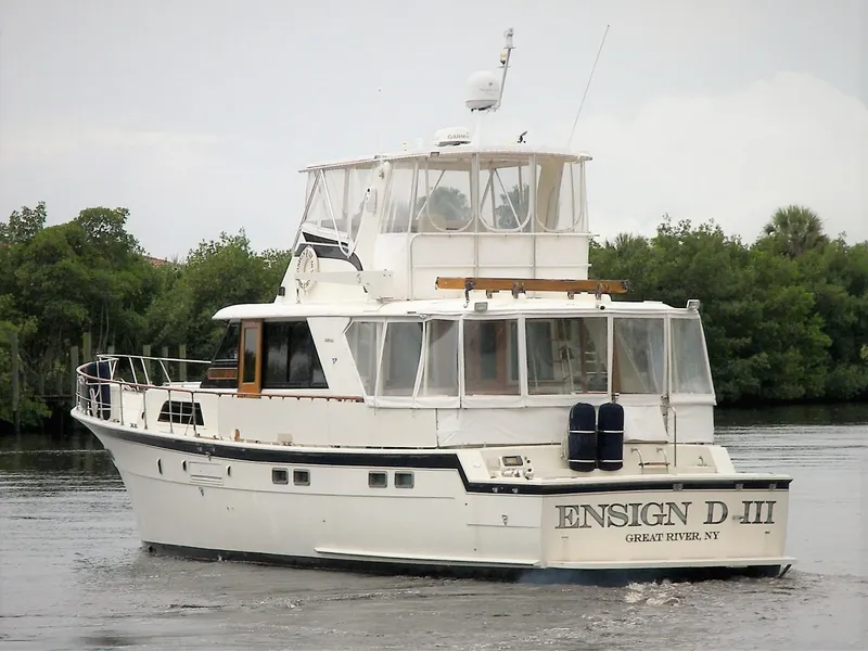 Slide: The Image of Hatteras 60 Yacht Fish 1970 - 2