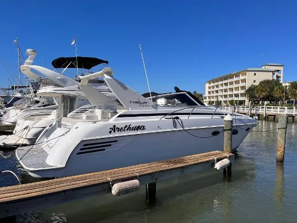 Slide: The Image of Carver Yachts Trojan Express 2001 - 0