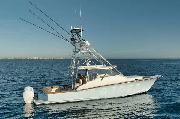 Slide: The Image of Carolina Xcelerator Boatworks 42 Walkaround 2020 - 1