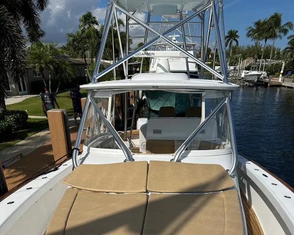 Slide: The Image of Carolina Xcelerator Boatworks 42 Walkaround 2020 - 11