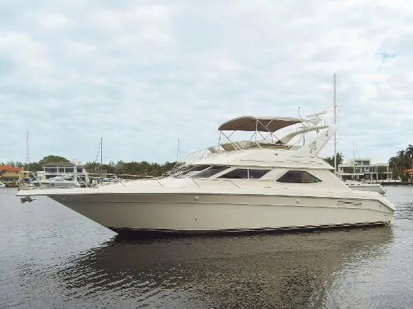 Slide: The Image of Sea Ray 440 Express Bridge 1996 - 0