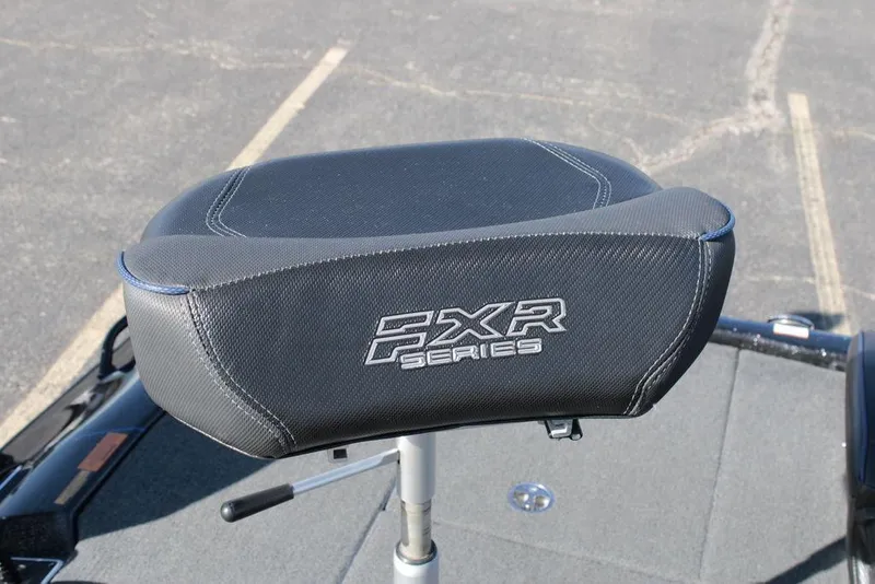 Slide: The Image of 2025 Skeeter FXR21 Limited boat seat with FXR Series logo. - 11