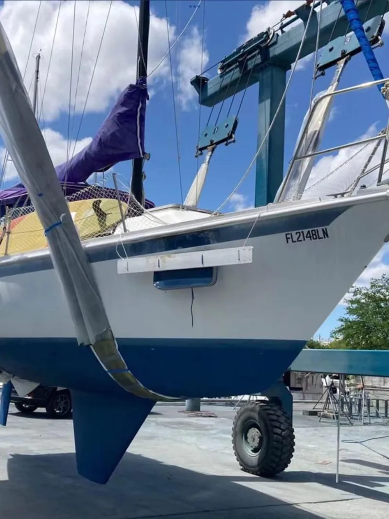 Slide: The Image of Ericson Sail Boat 1982 - 1