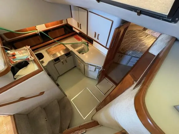 Slide: The Image of Sea Ray 440 Aft Cabin 1990 - 8