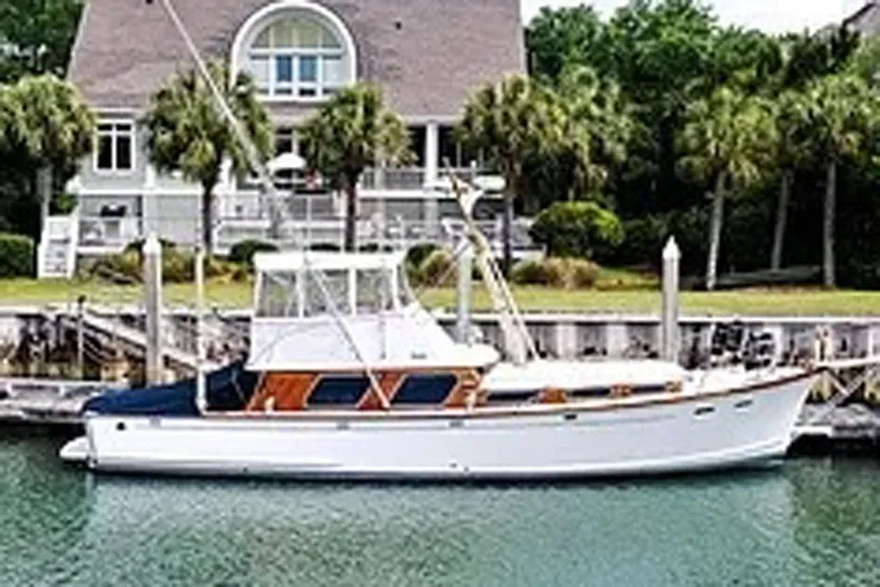 Slide: The Image of Feadship 48 Sedan Sport Fisherman 1957 - 0