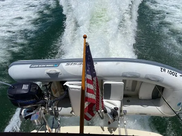 Slide: The Image of Sea Ray 410 Aft Cabin 1987 - 11