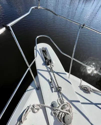 Slide: The Image of Sea Ray 410 Aft Cabin 1987 - 2