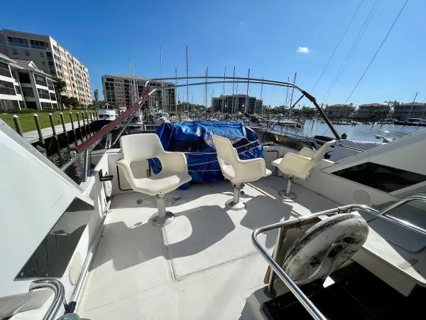 Slide: The Image of Sea Ray 410 Aft Cabin 1987 - 6