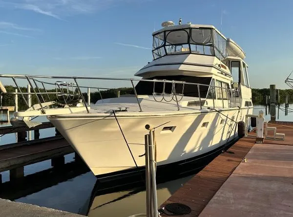 Slide: The Image of Hi-Star 48 Motor Yacht 1990 - 3