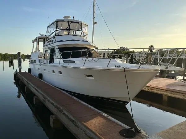 Slide: The Image of Hi-Star 48 Motor Yacht 1990 - 5
