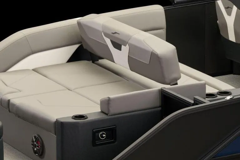 Slide: The Image of Manufacturer Provided Image: 2026 Evotti 521CS boat interior with luxurious seating and modern design. - 22