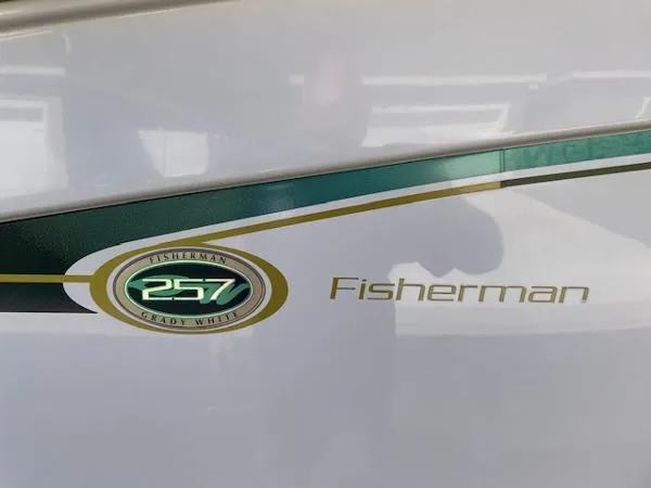 Slide: The Image of Grady-White Fisherman 257 2014 - 2