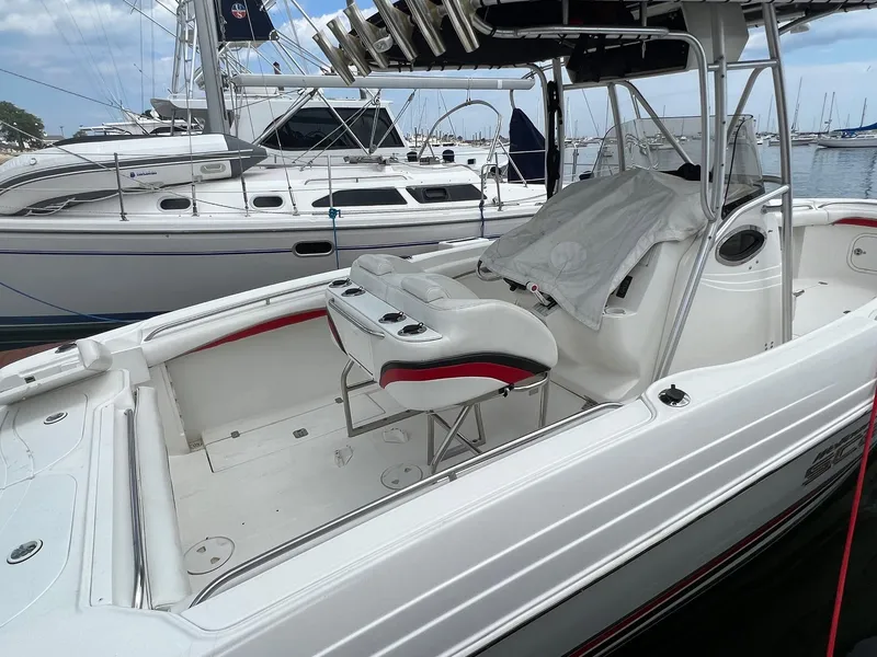 Slide: The Image of Wellcraft 29 Scarab Sport Open 2002 - 10