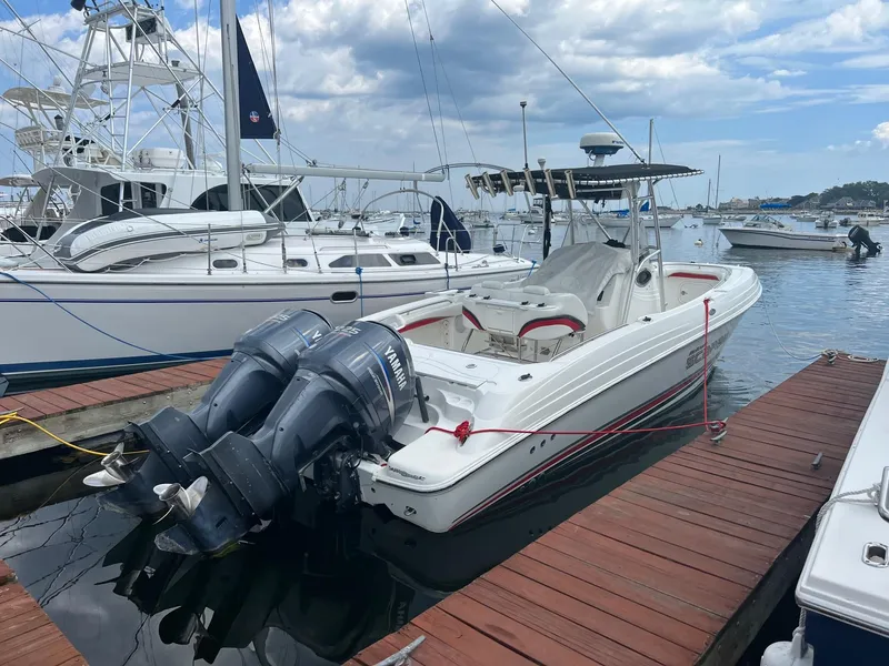 Slide: The Image of Wellcraft 29 Scarab Sport Open 2002 - 5
